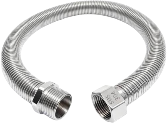 304 Stainless Steel Corrugated Rigid Pipe