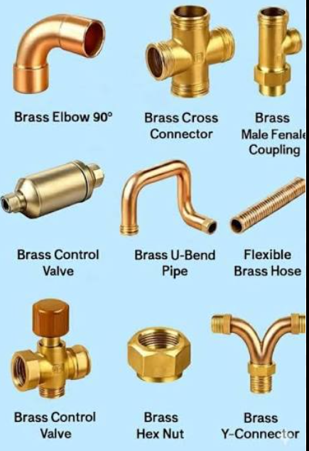 All Brass Water Pipe